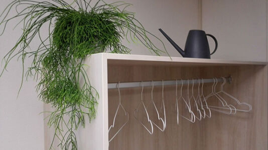 Kantoor maatwerk garderobe